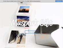 Tablet Screenshot of muspark.com